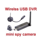 Wireless Spy Nanny Mini Camera + USB wireless DVR kit