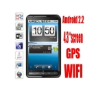 DUAL SIM Android 2.2 WI-FI GPS 4.3'' TV FM SMART A2000  FREE SHIPPING