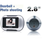 2.8 inch LCD Digital Door Peephole Viewer Camera Recorder doorbell + Photograph
