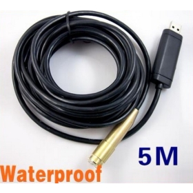  USB Cable Wire Camera Inspection Endoscope Cam spy cam 5M