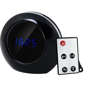 MINI spy clock dvr remote control hidden camera video recorder digital camcorder