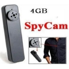 Brand new 4GB Mini Cam Button Video Camera Recorder DVR Hidden under Clothes m