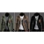 free shipping new Men's The leather bag jacket zipper spell color coat size M L XL XXL  