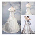  Free Shipping Real Sample Ball Gown Wedding Dress With Jacket 2012 **14