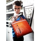 Free shipping+factory price+2011 New Arriving fashion men' high quality genuine leather bag,popular classical men bag 