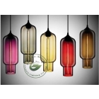 Free shipping!Hot selling Niche Modern glass pendant lamp ,Pharos Transparent Pendant light (dia5"*H12")11