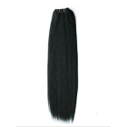 60 INCH WIDE 100% Real Human Hair Weft WEAVING EXTENSIONS #1B natural off black 22'' inch 100g