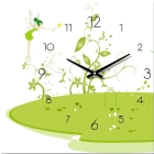wooden wall clock for home decoration EC-048A 