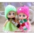 FREE SHIPPING ! New Toy! Cute confused Doll mobile phone pendant, 8 cm fashion dolls (6-color hybrid delivery!) 