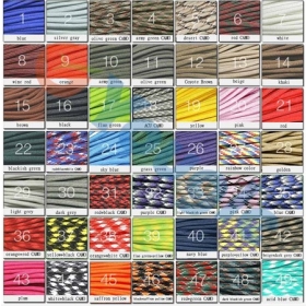 New Mil Spec Type III 7 Core Strand 100FT 550 Parachute Cord Lanyard Paracord Survival Kits FREE SHIPPING 
