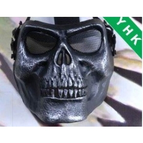 Skull Mask,Skull Bone Airsoft Full Face Mask/Halloween maskFree shipping YHK-OS016 