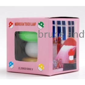 Free Shipping Hot Selling LED Colorful Night Light, Colourful Mushroom pat Lamp, 65g 100pcs/lot