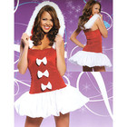 Lovely Santa Costume with Hat-RED