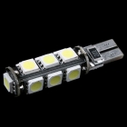   T10 W5W 194 927 161 CANBUS 13 5050 SMD LED Car Side Wedge Light Lamp Bulb Decode,10pcs/lot,free shipping   