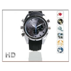 Promotion New Mini dvr Infrared Night Vision 8GB 1080p hd watch hidden camera Waterproof 1920*1080P Dropship 