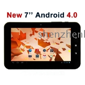 Hot Selling 7" 2012 New F1S Android 4.0 All  A10 1.0GHz 512 8GB Wifi,Webcams,Multi ,HDMI,G Sensor,Camera Capacitive Screen Tablet PC 