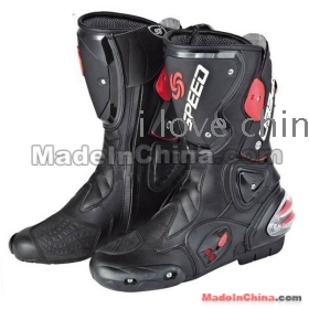 2012 New B1003 motorcycle boots  Biker SPEED Racing Boots,Motocross Boots,Motorbike boots wh12 SIZE: 40/41/42/43/44/45    -a8