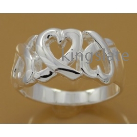 2012 Lowest price Free shipping 10pcs/lot top hot sell Beautiful fashion  charm new Elegant Special Noble Unique new round heart  ring jewelry High quality best gift NHR31