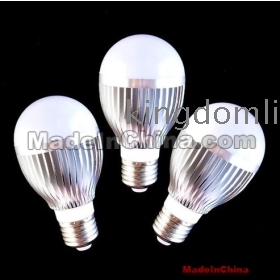 3w led globe light bulbs,20pcs/lot,Bridgelux chip 3w led bulb,85v-265v,3years warranty 