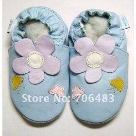   new soft sole 100% leather  shoes 0-6months #177 