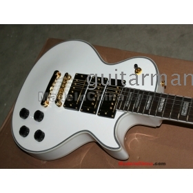 Guitar wholesale zone  >>>  Factory White color 3 pick-ups electric guitar    