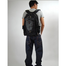 SWISSWIN: 40L backpack free shipping,15' laptop hadbag good quality schoolbag 