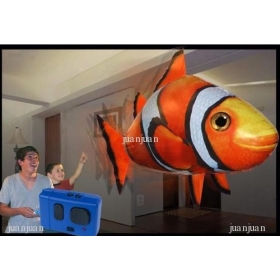 Wholesale 10pcs flying remote control toys flying fish clown fish**9