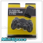 Dual  2.4GHz Wireless Game Controller Gamepad Joypad for PS2 PS 2 Free Shipping