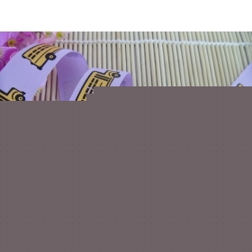 Free shipping 7/8" Back to school bus Grosgrain ribbon,22mm print ribbon, Ribbon bow,hair ribbon bow 50yards per lot purple