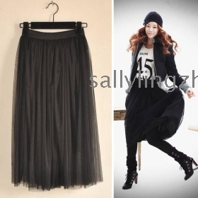 Cheap !! free shipping Thin item with one layer lace women's skirts, ladies skirts   10 colour 