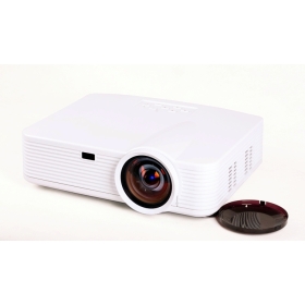 1080p Short throw Full HD Projector With Double HDMI Port Support 3D HDTV Free Shipping 