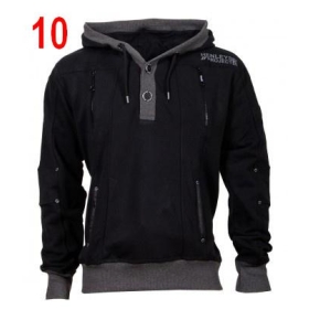 New HENLEYS Men's Hoody hoodies outerwear henleys more zipper coat sweatshirt cardigan 1pcs &10