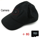 Consumer Electronics Security / Monitoring Spy equipment NEW Baseball Cap Hat HD Camera Hidden DVR Mini Camcorder Recorder 5 million pixels+ 8GB  Card 