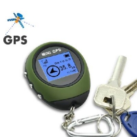 Outdoor sports / bike GPS Latitude and longitude Pathfinder treasure GPS Receiver + Location Finder Keychain (PG03 Mini GPS)
