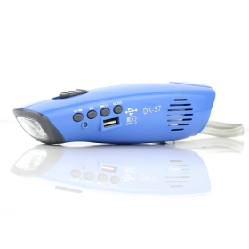 Computer accessories USB audio Mini  Card Audio Speaker w/FM Radio LED Lamp