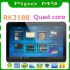 In stock New 9.7 inch Pipo M9 Quad core RK3188 2GB/16GB 1280*800 Android 4.1 tablet pc with HDMI Bluetooth 