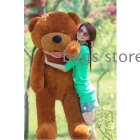 Quality goods edition BOYDS teddy bear sleepy eyes narrowed bear bear 1.6 meters to hold bear plush toy bag the post