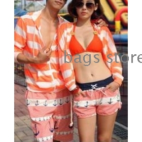 Lovers suit sailor pants male beach pants beach knickers female beach pants pants beach hot pants