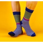 Color of men tube socks color stripe chun xia qiu dong pure cotton socks male socks                                          