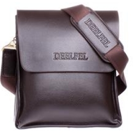 Deelfel cowhide man bag 2012 business casual male messenger bag genuine leather bag