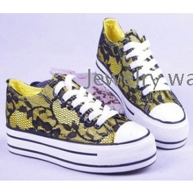 Han edition sweet baba shoe thick bottom canvas shoes with flat bottom shoe increased high leisure shoes