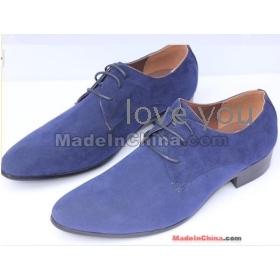 New England summer pointed leather shoes frosted ventilation casual shoes man han2 ban3 trend single shoe business men's shoes 