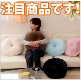 Comfortable plush doughnuts hold pillow chair sofa cushion cushion cushion for leaning on 850 g 