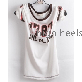 2012 fashion han edition of cultivate one's morality long long-sleeved T-shirt spring and autumn winter leisure dress lady round brought render unlined upper garment