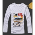 The spring and autumn and the joker cartoon printing T-shirt male long-sleeved T-shirt man round brought render unlined upper garment cultivate one's morality type 4 color        