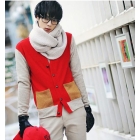 Spring 2012 fashion new boy recreational coat han edition cultivate one's morality knitting cardigan pure cotton autumn winter coat           