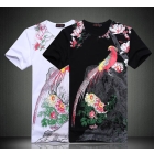 The new spring and summer 2012 fashionable restore ancient ways printing short sleeve T-shirt man brought round tide brand men's clothing T-shirt have increase yards            