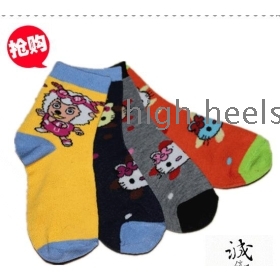 The  boy socks pure cotton socks South Korea lovely cartoon merchant in (tube socks         