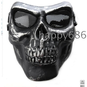Metallic simple sense skeleton mask skeleton mask protective mask