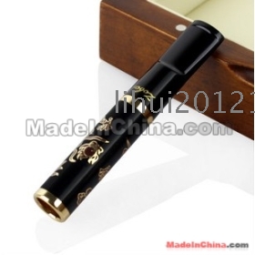 A cigarette holder carved dragon circular dual filter is a cigarette holder can be clean high-grade yanju filters
